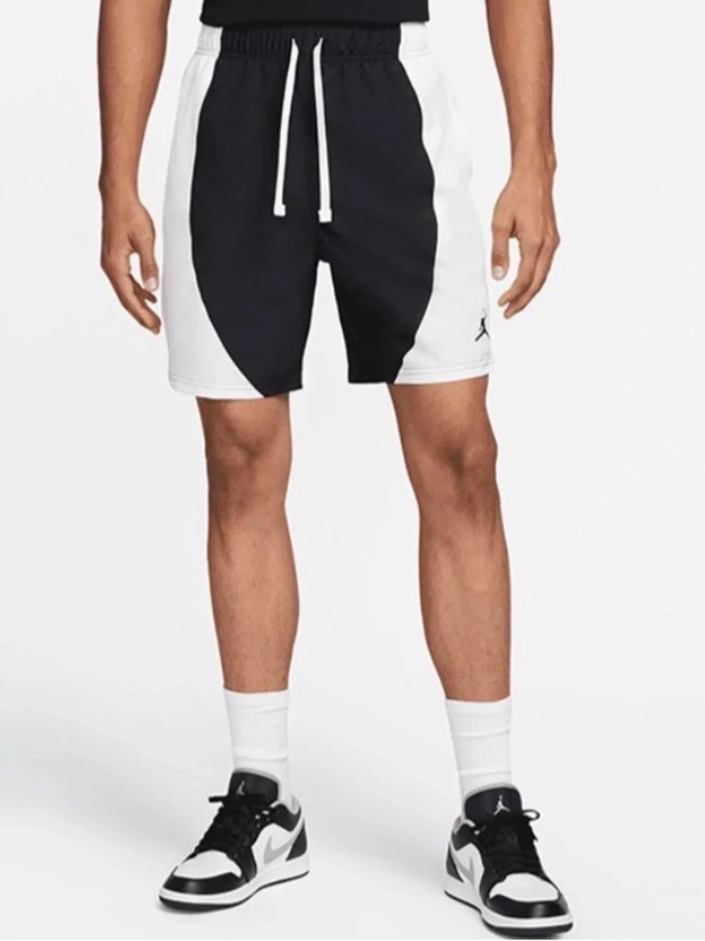 Jordan Dri-FIT Woven Basketball Black/White Shorts DH9081-010 Men’s XXL NWT